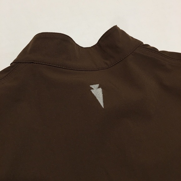 Kerrits Soft Shell Brown Jacket Size Large - Picture 13 of 14